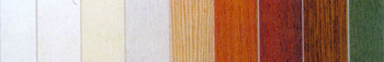 Quelques teintes imitation bois pour les fenetres en PVC