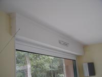 Vue intérieure du caisson intégré d un volet roulant. CLIQUEZ POUR AGRANDIR