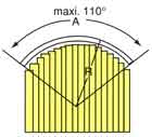 Store  bandes verticales de forme cintre vertical