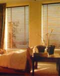 Ambiance tamisée pour des stores de chambre. CLIQUEZ POUR AGRANDIR